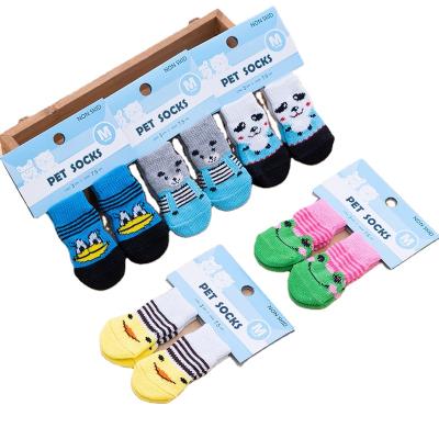 China Sustainable Wholesale New Design Winter Warm Comfortable Cute Dog Socks for sale