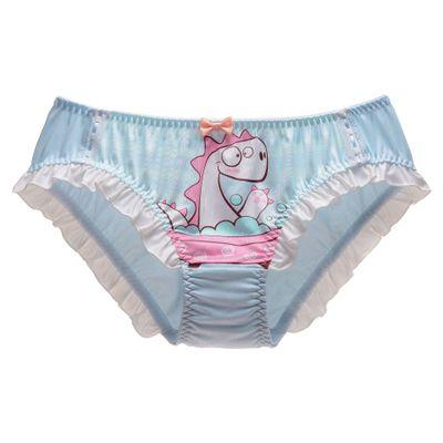 China Wholesale Breathable XXF-8 Meinong Japanese Dinosaur Loves Cute Girl's Ear Mule Triangle Briefs Women's Waisted Underwear Bottoms for sale