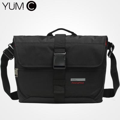 China Waist Quality 1000D Twill Oxford Mens Shoulder Bag Laptop Messenger Bag for sale