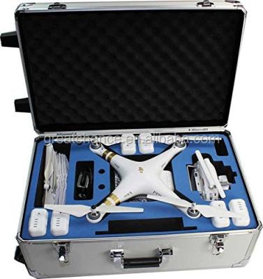 China DJI Aluminum Phantom 2 3 Professional Advanced Standrad 4k Vision+ Travel Case Quadcopter Drone Rolling Travel Cart XY-889 for sale