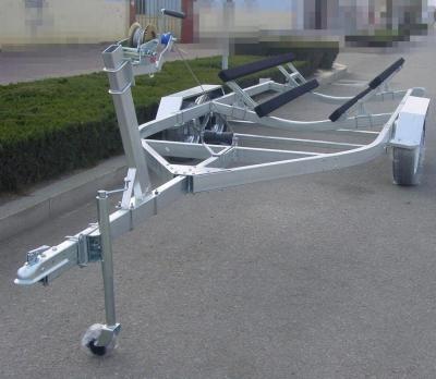 China Boat Trailer Hot Dip Galvanized Berth 7.4m Boat Trailer CT0103 for sale