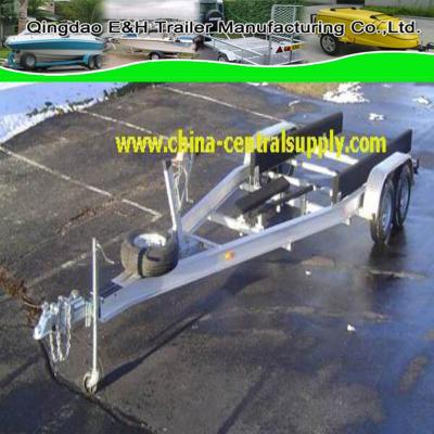 China Aluminum Boat Trailer Factory madeTandem Axles 5.8m Boat Trailer ACT0103 for sale