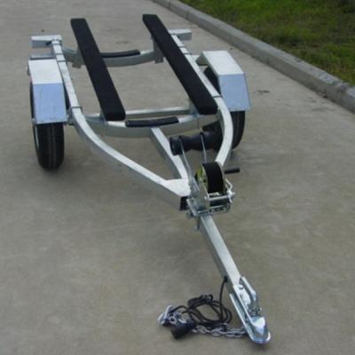 China Boat Trailer Factory Supply Galvanized 3.2m Light Duty Jet Ski Trailer CT0061 for sale