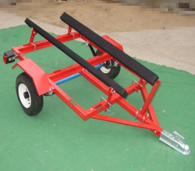 China Manufacturer CT0031 Wholesale Light Duty Boat Trailer Jet Ski Trailer Powder Coated for sale