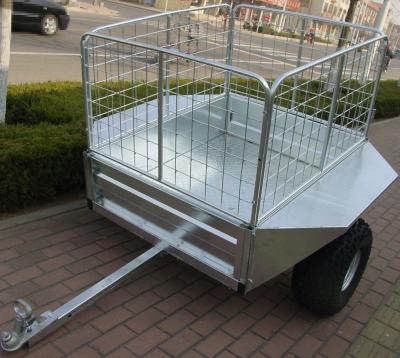 China ATV Trailer Supplier Sale Galvanized Small Light Duty ATV Utility Trailer CT0090X for sale