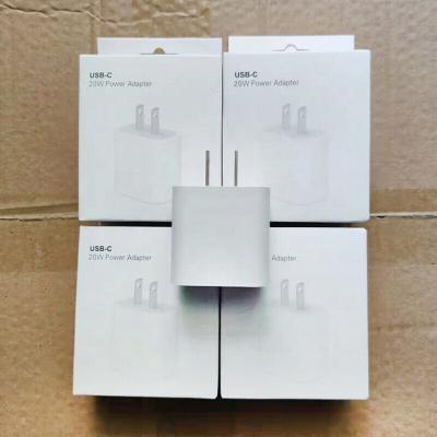 China 20W Original Fast Charging 20W Palladium Charger USB Quick Type C Wall Charger EU USA Plug USB-C Power Adapter For Apple iPhone 11 12 13 14 Pro Max for sale