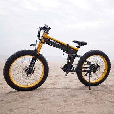 China Aluminum alloy 750W 1000W high power electric bicycle 26*4.0 fat tire electric mountain bike/ebike snow bike/beach/folding electric bike for sale