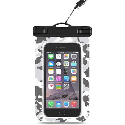 China Waterproof sales in Amazon high quality reasonable price outside swimming under the phone waterproof pocket phone cover for sale