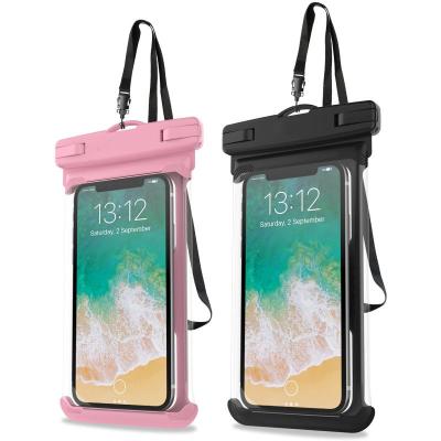 China Universal Color PVC Mobile Phone Pouch Cell Phone Floating Swimming Diving Bag Water Proof Waterproof Waterproof Phone Cases for sale