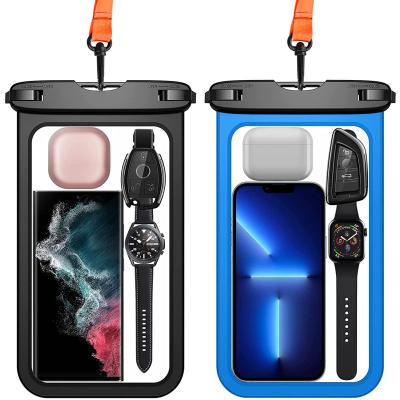 China FREE SAMPLE IPX8 Waterproof Universal PVC Cell Phone Swimming Waterproof Bag For Phone for sale