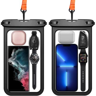 China Low Price Universal Mobile Phone Waterproof Filter Mounts Waterproof Phone Case Beach Pouch for sale