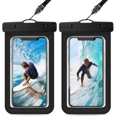 China Waterproof Case Logo Swim Waterproof Travel Bag Custom Bathroom Phone Pouch Cell Phone Bag Waterproof Cover Cell Phone Case for sale