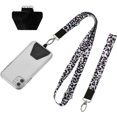 China Lanyard Hand Fiber Band For Arming Rope DIY Mobile Phone Strap Universal Popular Nylon Cell Phone Case Wrist Strap for sale