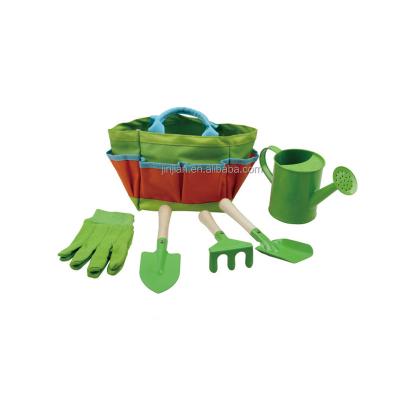 China / Supplier Portable Custom Mini Stainless Steel Garden Bucket And Tools Bag Set for sale