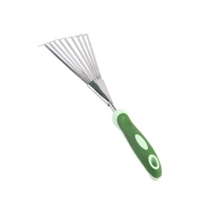 China GARDEN OR OUTDOOR Garden Supplies Tools For Weeds Small Plastic Handle Rake for sale