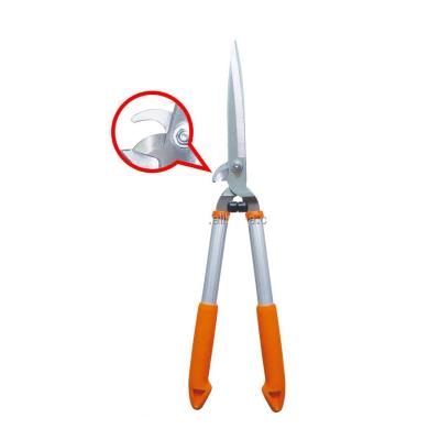 China Long Anti-Slip Handle Shears for Hedge Grass Gardening Shears with Aluminum Handle for sale