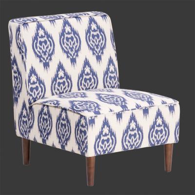 China Modern Living Room Chair Wooden Leisure Chair by Designer Loveseat fabric Sofa Furniture for sale