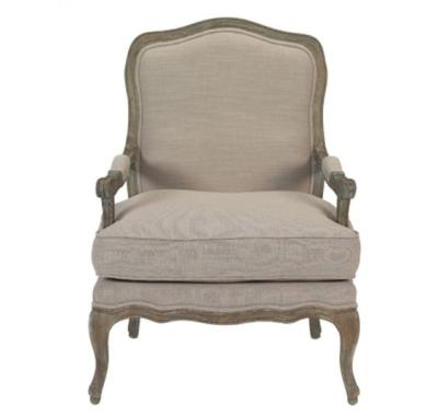 China living room leisure soft chair Upholstery royal style fabric chairs oak wood living room chairs for sale