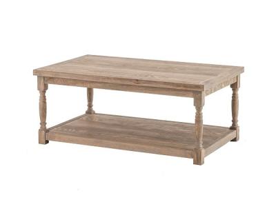 China Mesa de comedor de madera rectangular de madera de los muebles de la sala de estar del estilo rural en venta