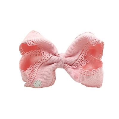 China 5 Inch Boutique Girls Classic Luxurious Sumptious Velvet Hair Bow for sale