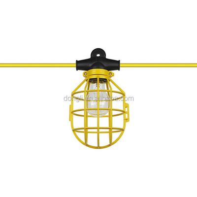 China Residential Construction / Temporary String Light With Plastic Cage SJTW 14/2 for sale