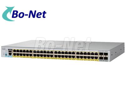 Cina Il gigabit delle porte Ethernet 4 la x 10G SFP+ del porto del commutatore 48 di gigabit di Cisco WS-C2960L-48TQ-LL Cisco commuta in vendita