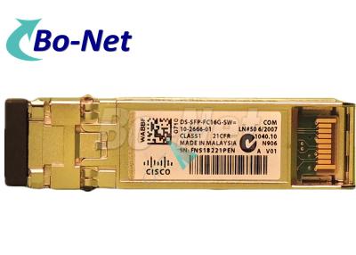 China Überlagern Sie 2 8G SFP+ Cisco DS SFP FC8G Schalter, 8 Gbps-Faser-Kanal Schalter SFP+, LC zu verkaufen