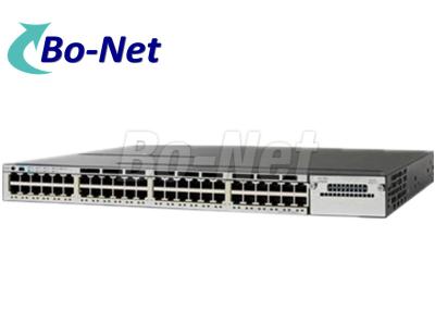 China WS C3750X 48P L interruptor de Cisco POE/utilizó el puerto del interruptor 48 de Cisco 3750 POE en venta