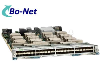 China Os routeres e os interruptores usados painel frontal de Cisco do verde de N7K-F248XT-25E, segunda mão pequena Cisco comutam à venda