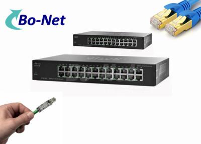 China SF95 24 CN Cisco Small Business 24 de Schakelaarcategorie 5e van Havengigabit Aanleg van kabelnetten Te koop