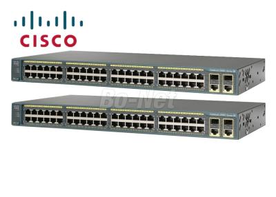 China Cisco novo original 48 move o interruptor, série do porto C2960 do interruptor WS-C2960-48TC-S 48 dos ethernet de Cisco à venda