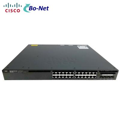 China Interruptor de rede controlado o melhor router do porto do tipo WS-C3650-24TD-L 24 dos interruptores de Cisco à venda