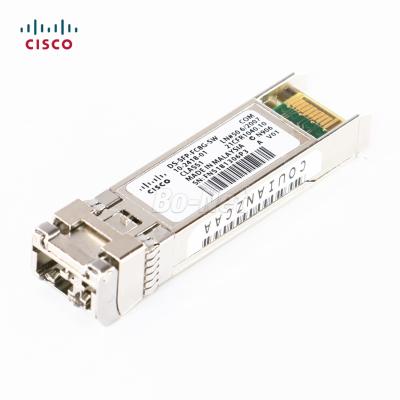 中国 繊維光学使用されたCiscoはDS-SFP-FC8G-SW 8 Gbps繊維チャネルSW SFP+ LCモジュールを転換します 販売のため