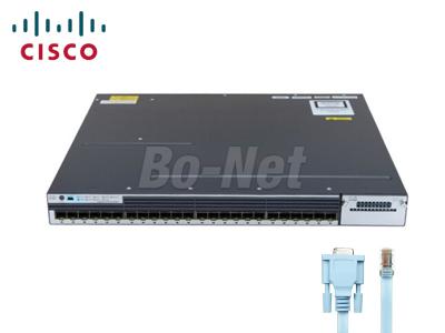 China O interruptor de Cisco WS-C3750X-24S-E 24port 10/100/1000M controlou novo original da série do interruptor de rede C3750X à venda