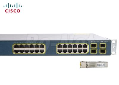 Chine 24 commutateurs d'Ethernet de Cisco de port, ports de SFP du kit 4 de bâti de support de WS-C3560G-24PS-E Cisco à vendre