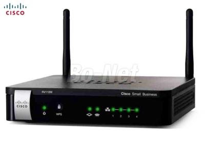 China 4 LAN Ports Cisco VPN Wireless Router , RV110W Cisco Firewall Router RV110W-E-CN-K9 for sale