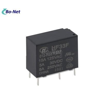 China HF33F-012-HS3 Electronic components New Original 12V Relay HF33F-012-HS3 5A 4 PIN Power Relay A Group Of Normally Open for sale