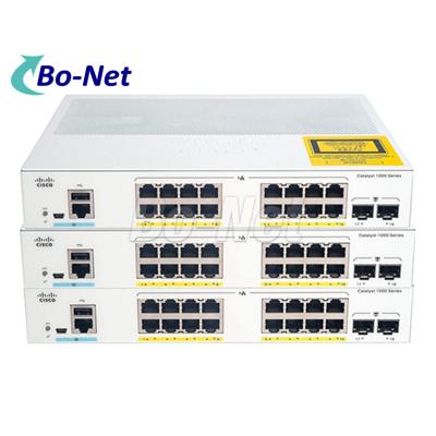 China NEW Cisco C1000-16P-2G-L 16x10/100/1000  Ethernet PoE+ports and 2x 1GSFP network Switch  Te koop