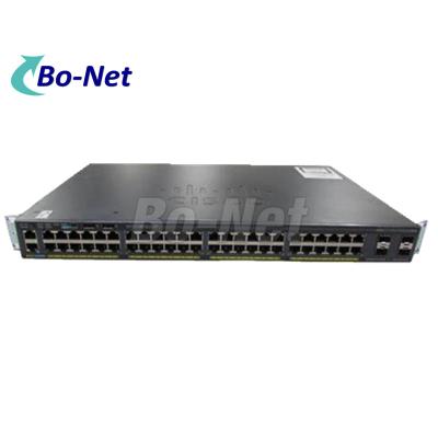 China Cisco Original 48 Ports Gigabit Ethernet POE + 4 x Gigabit SFP Switches WS-C2960X-48FPS-L zu verkaufen