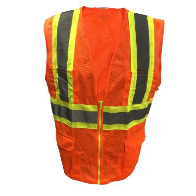 China Factory Price Reflective Cheap High Quality Motorcycle Safety Reflective Vest For Sale for sale