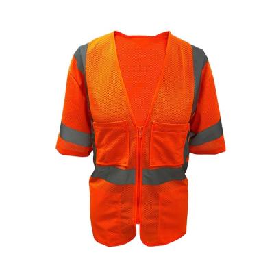 China Custom high quality reflective work china reflective factory heat hot sale reflective shirt transfer for safety for sale