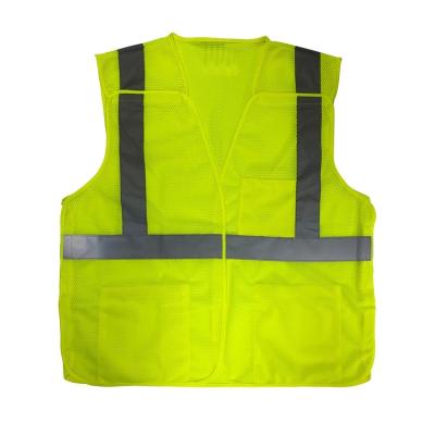 China Reflective High Visibility Work Safety Reflective Safety Construction Clothing With Reflective Marking for sale