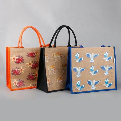 China Customized Cheapest Promotional Printing Eco-friendly Logo Sublimation Linen Bag for sale