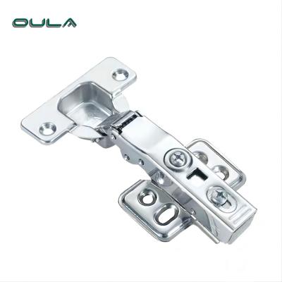 China 108 g Furniture Accessories Hardware Modern Stainless Steel SS 210 Sideboard Concealed Hydraulic Hinges for sale