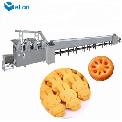 China Full Automatic Cooking Oil Factory Biscuit Making Machine Soft Hard Biscuit Production Line Price for sale