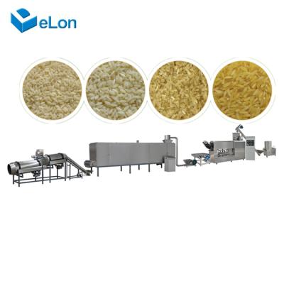 China Puffed Snack Extruder Artificial Enriched Rice Making Processing Machine for sale