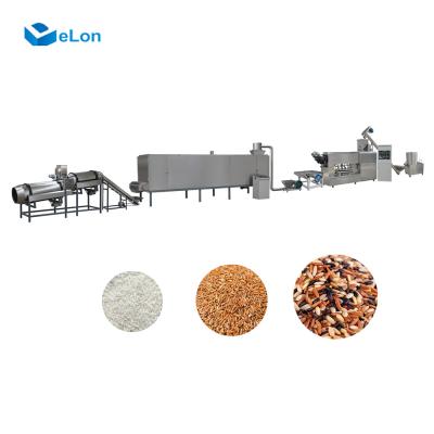 China Puffed Snacks Enriched Synthetic Rice Extruding Equipment Rice Machinery Factory Price For Sale for sale