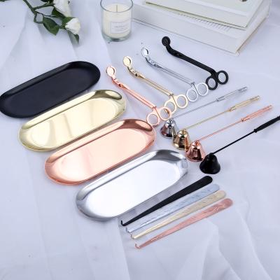 China Candle Making DIY 4 Pcs Candle Wick Accessory Candle Wick Trimmer Dipper for sale