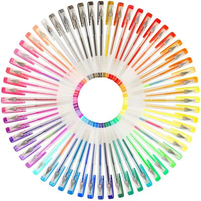 China Normal Customizable School Adult Coloring Books 6/12/16/30 /36 Colors Multicolor Gel Pen for sale