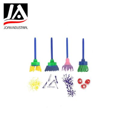 China DIY Graffiti Kids Artist Sponge Paint Brush for sale